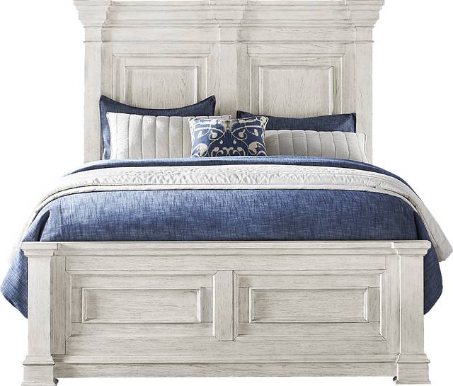Landon Creek White 5 Pc King Panel Bedroom - Thumbnail - Image 2