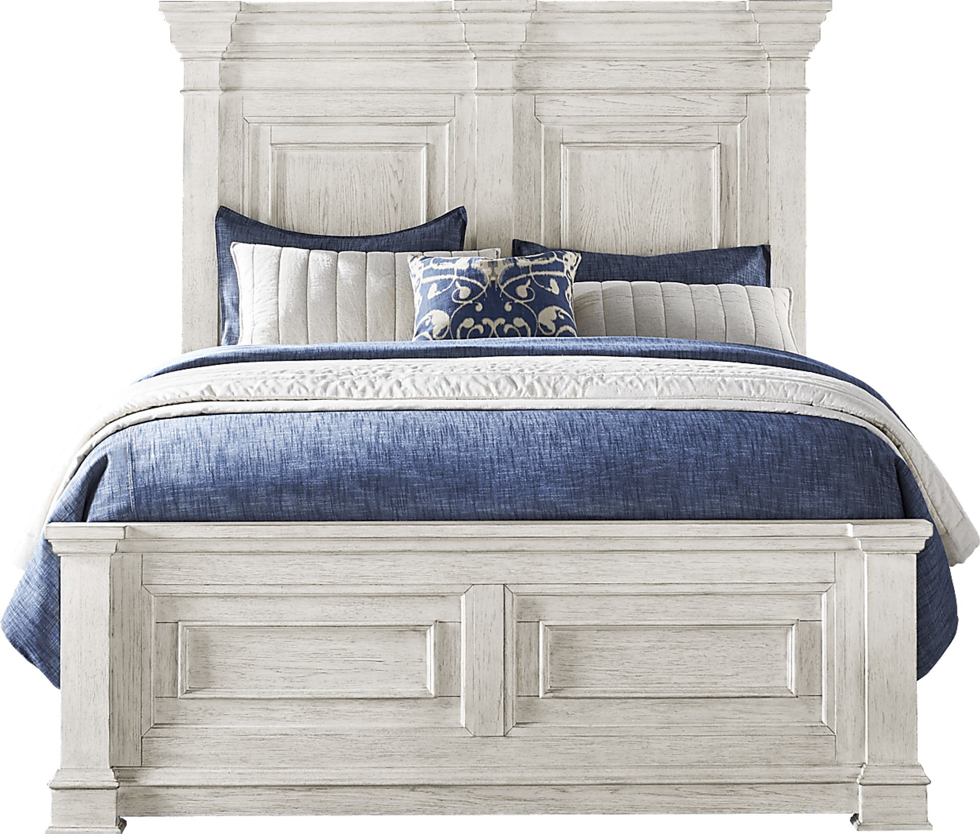 Landon Creek White 5 Pc King Panel Bedroom - Image 2