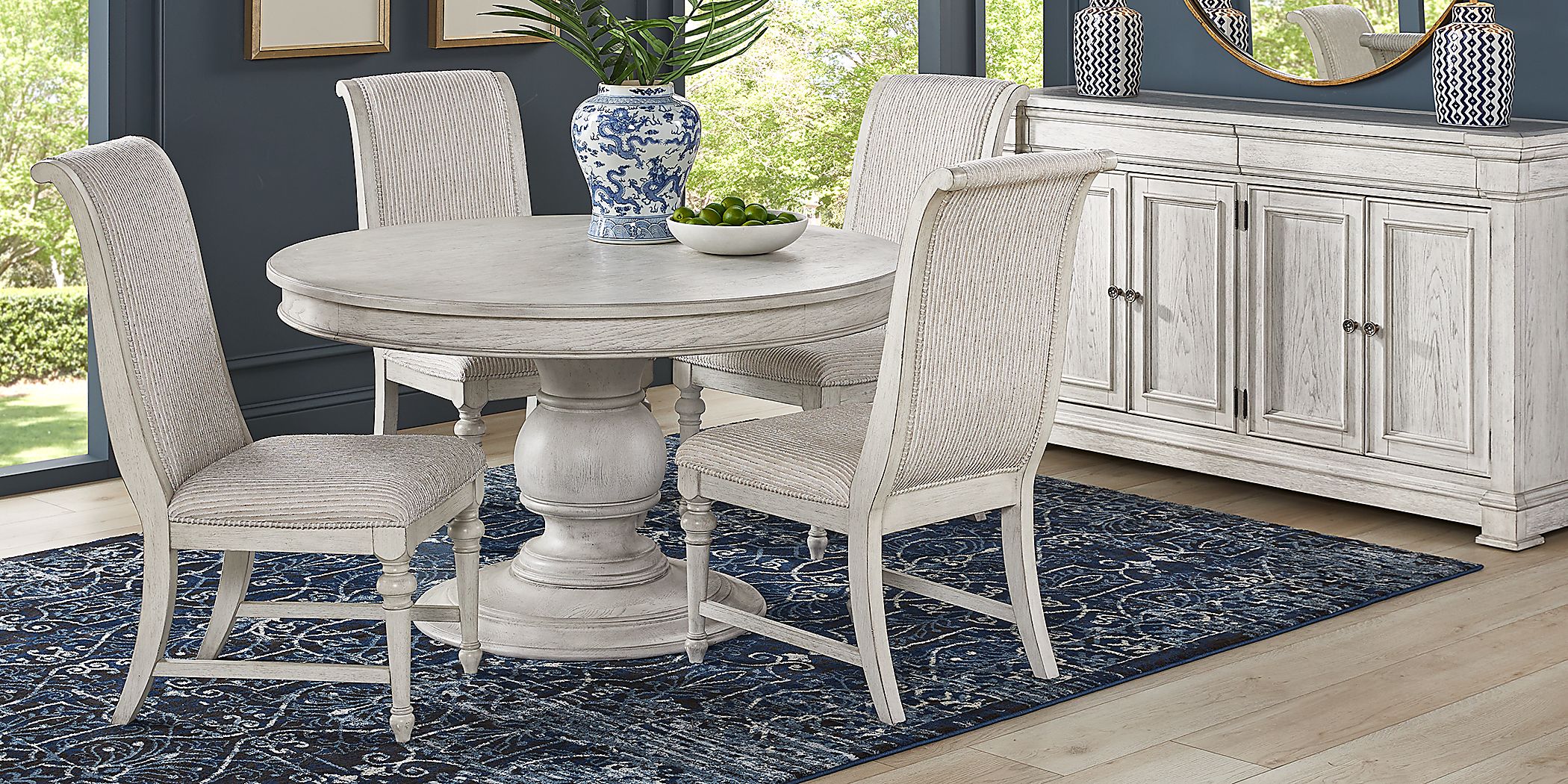French Market Rooms To Go Dining Room Furniture Round Dining Rooms