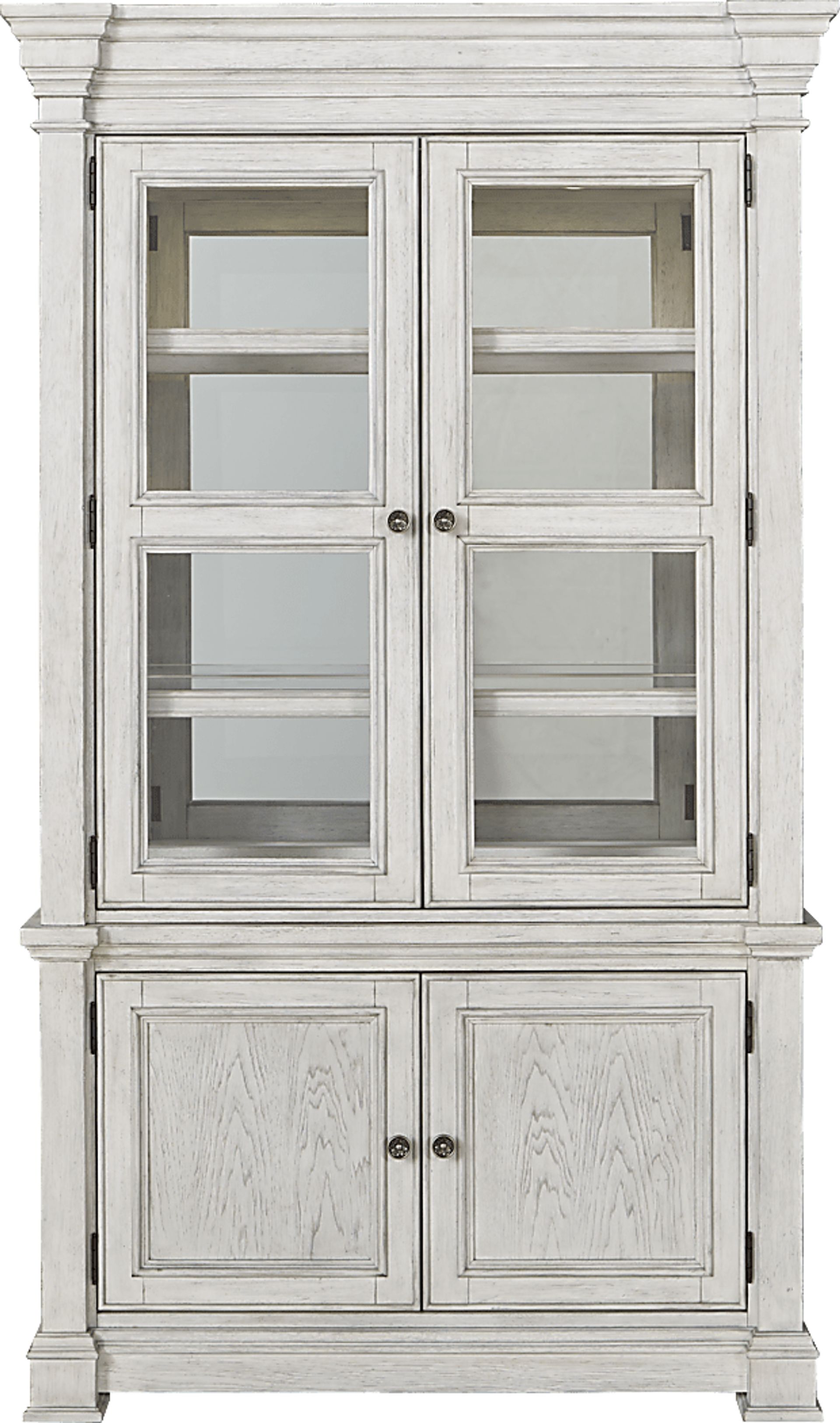 Landon Creek White China Cabinet - Image 1