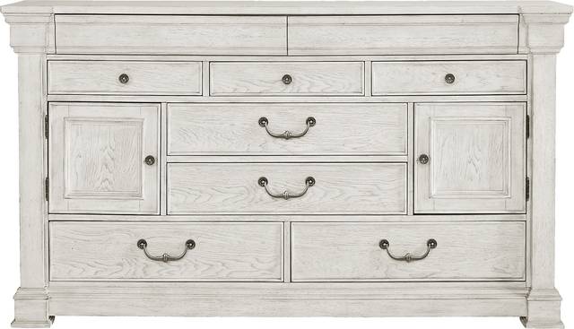 Landon Creek White 5 Pc King Panel Bedroom - Thumbnail - Image 5