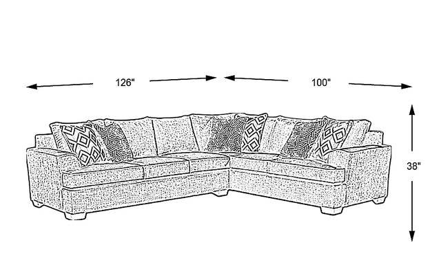 Dimension Image. Please refer to the Dimension Tab on this page for dimension details.