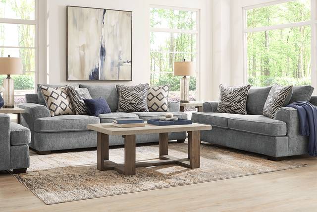 Landon Hills Gray 2 Pc Living Room - Thumbnail - Image 1