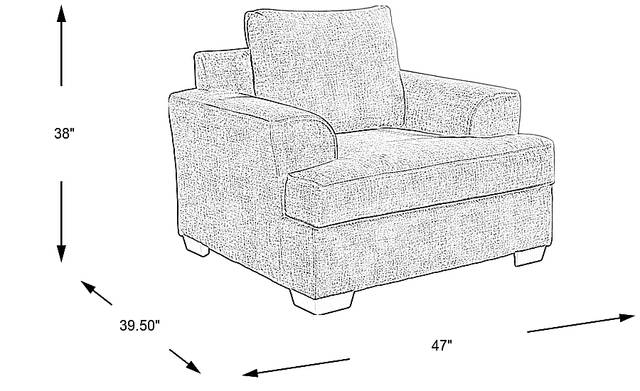 Dimension Image. Please refer to the Dimension Tab on this page for dimension details.