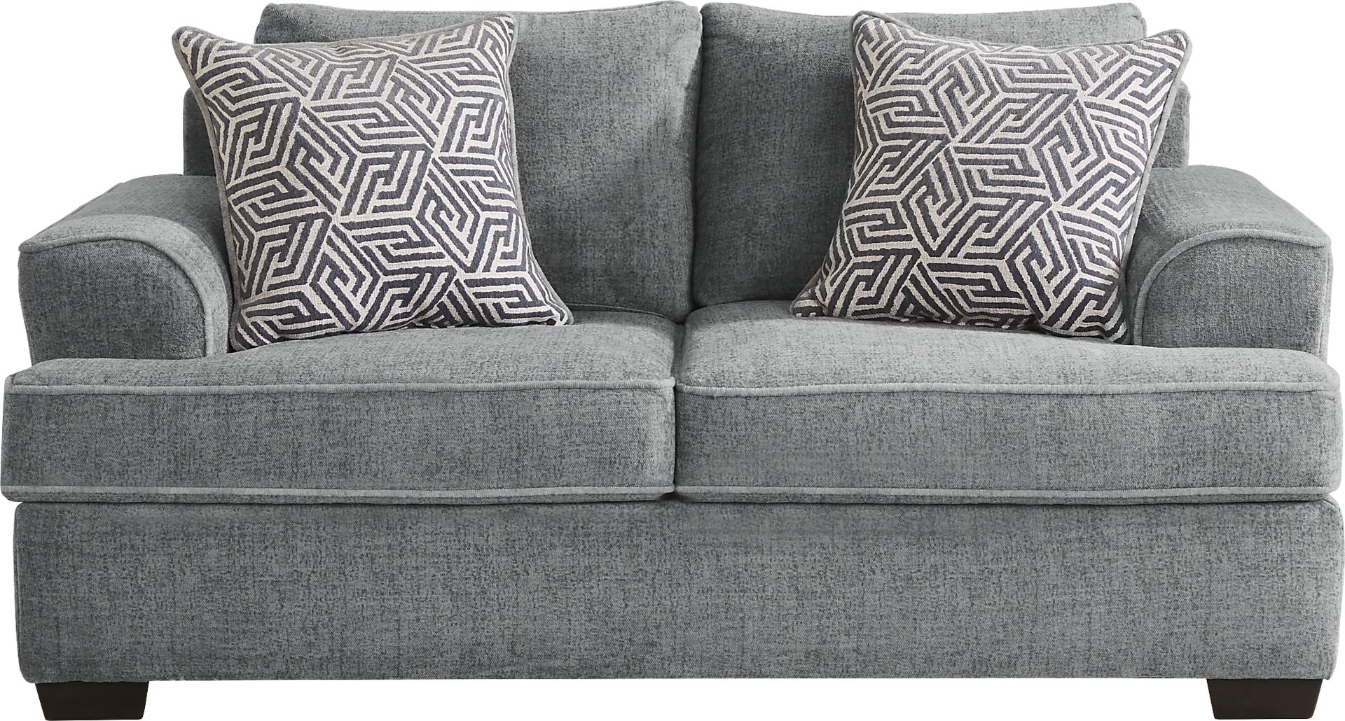 Landon Hills Gray Loveseat - Image 1