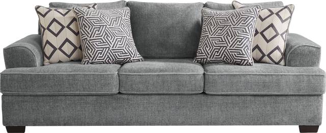 Landon Hills Gray Sofa - Thumbnail - Image 1