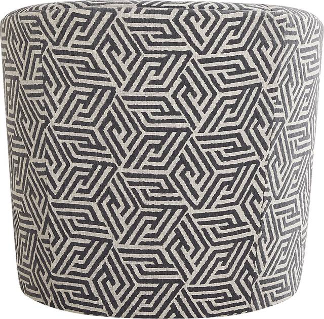 Landon Hills Gray Swivel Chair - Thumbnail - Image 3