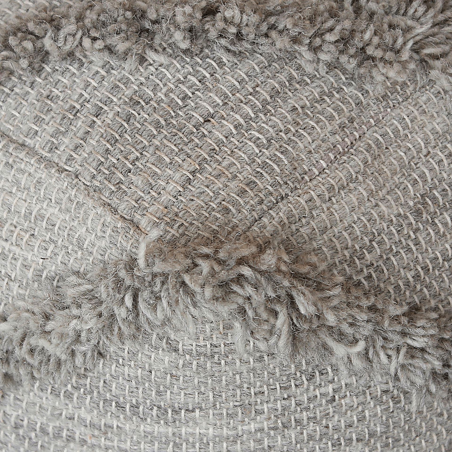 Landress Gray Ottoman - Image 3