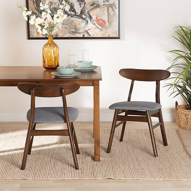 Landsdowne Dark Brown Dining Chair, Set of 2 - Thumbnail - Image 2