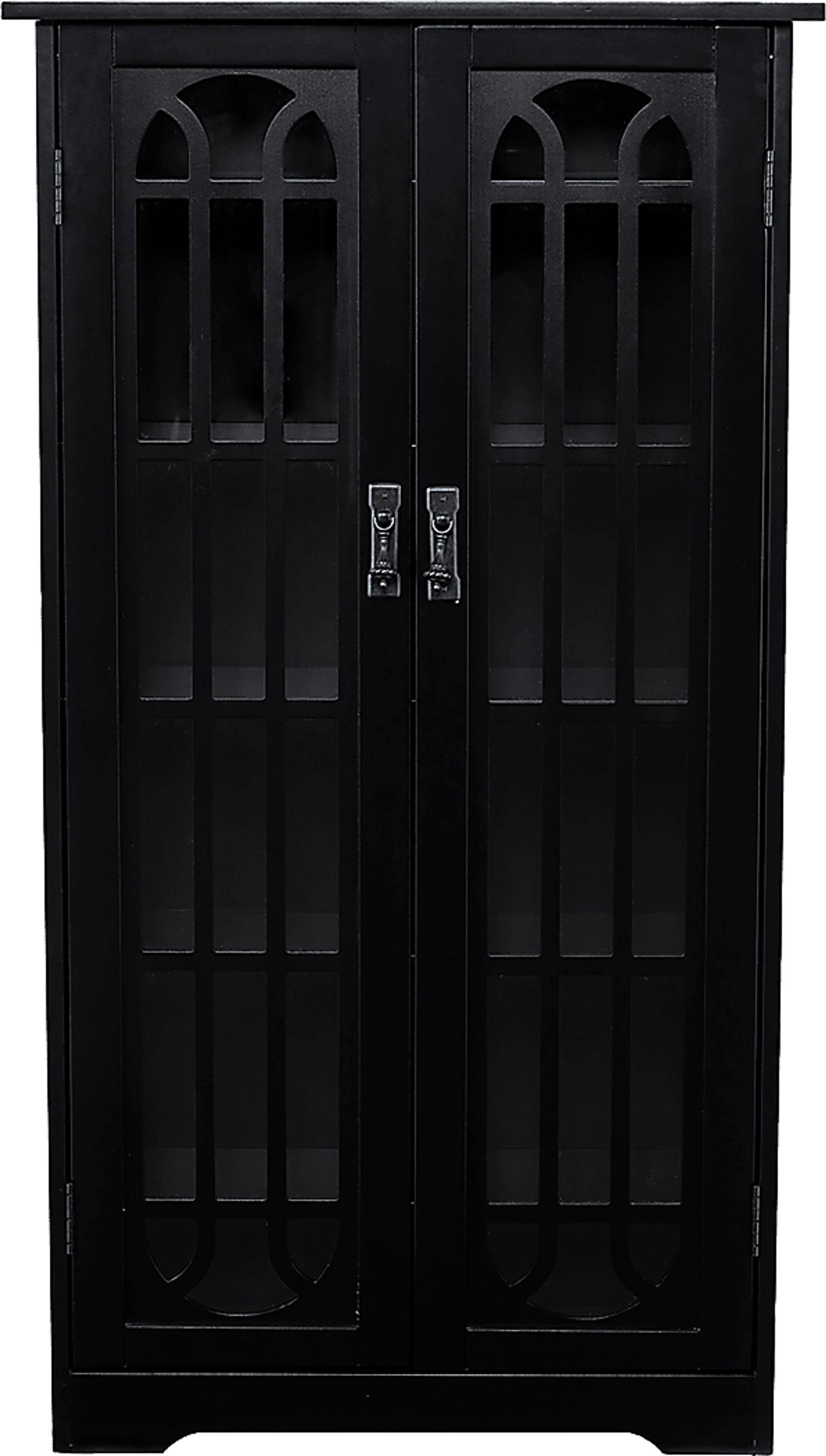 Laneham Black Curio Cabinet - Image 6