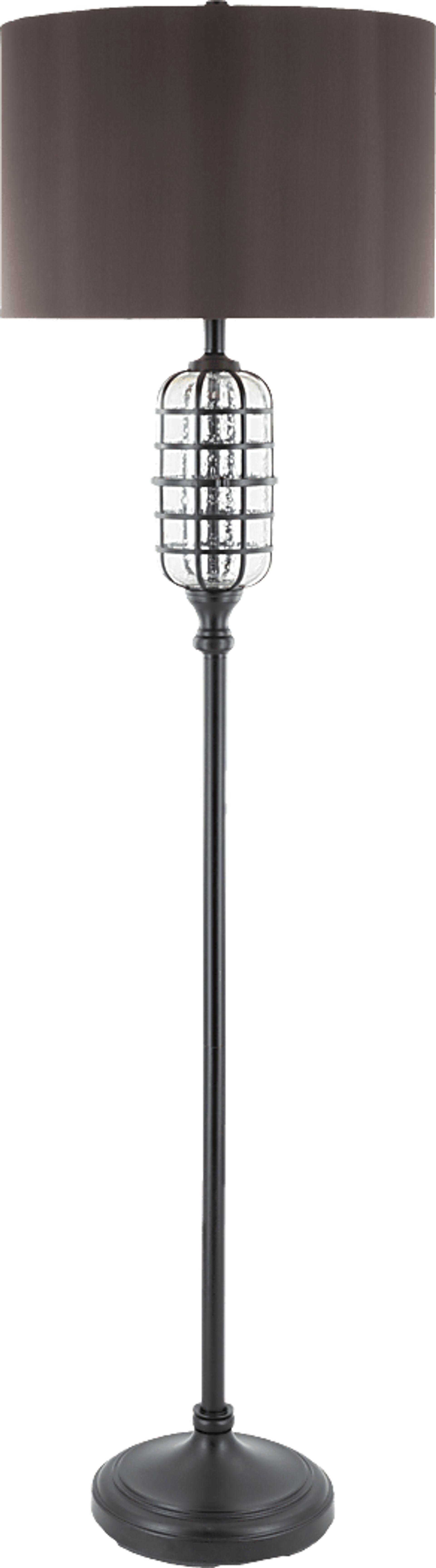 Lanely Point Black Floor Lamp - Image 1