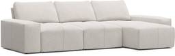 3 pc right chaise sectional
