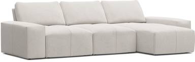 3 pc right chaise sectional