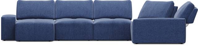 Laney Blue 6 Pc Sectional - Thumbnail - Image 3