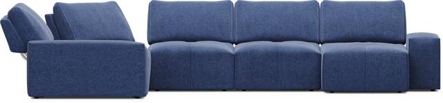 Laney Blue 6 Pc Sectional - Thumbnail - Image 3