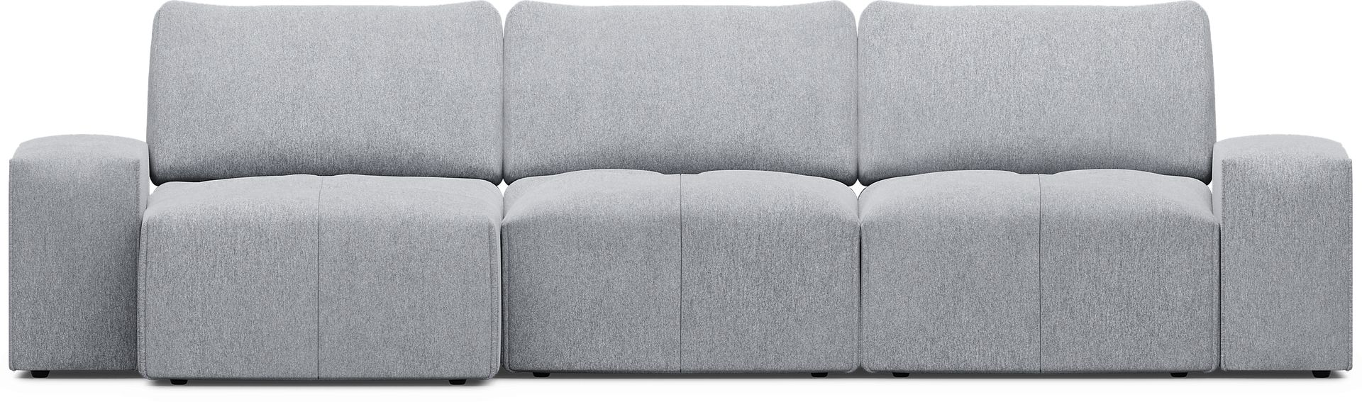 Laney Gray 6 Pc Sectional Living Room - Image 3