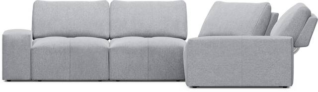Laney Gray 5 Pc Sectional - Thumbnail - Image 3