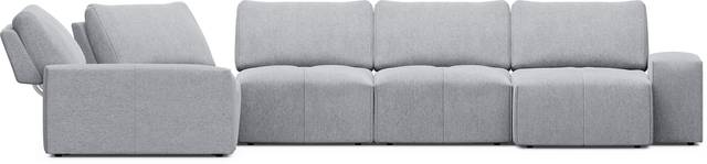 Laney Gray 6 Pc Sectional - Thumbnail - Image 3