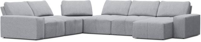 Laney Gray 6 Pc Sectional - Thumbnail - Image 1