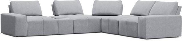 Laney Gray 6 Pc Sectional - Thumbnail - Image 1