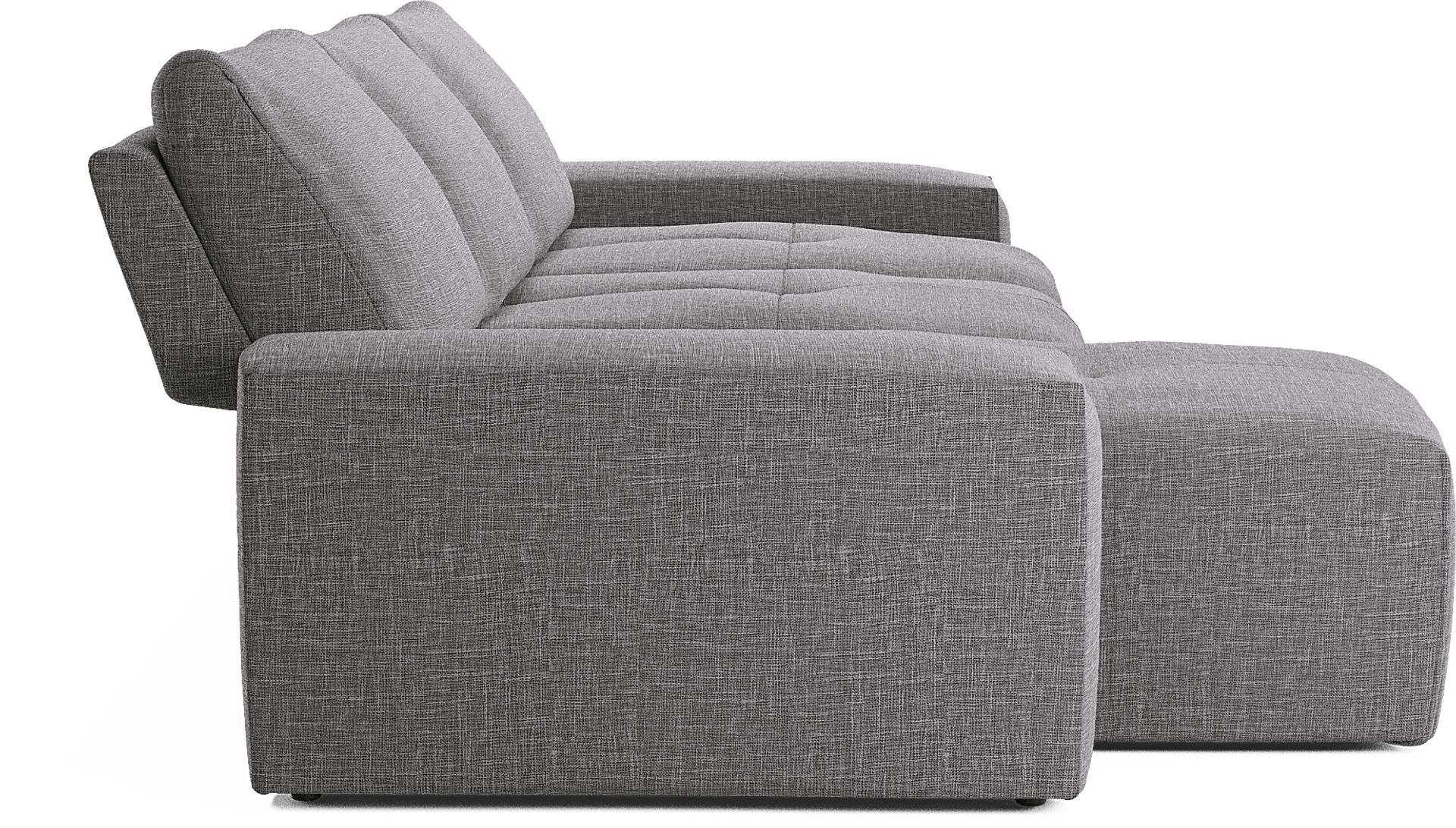 Laney Park Dark Gray 3 Pc Sectional - Image 5