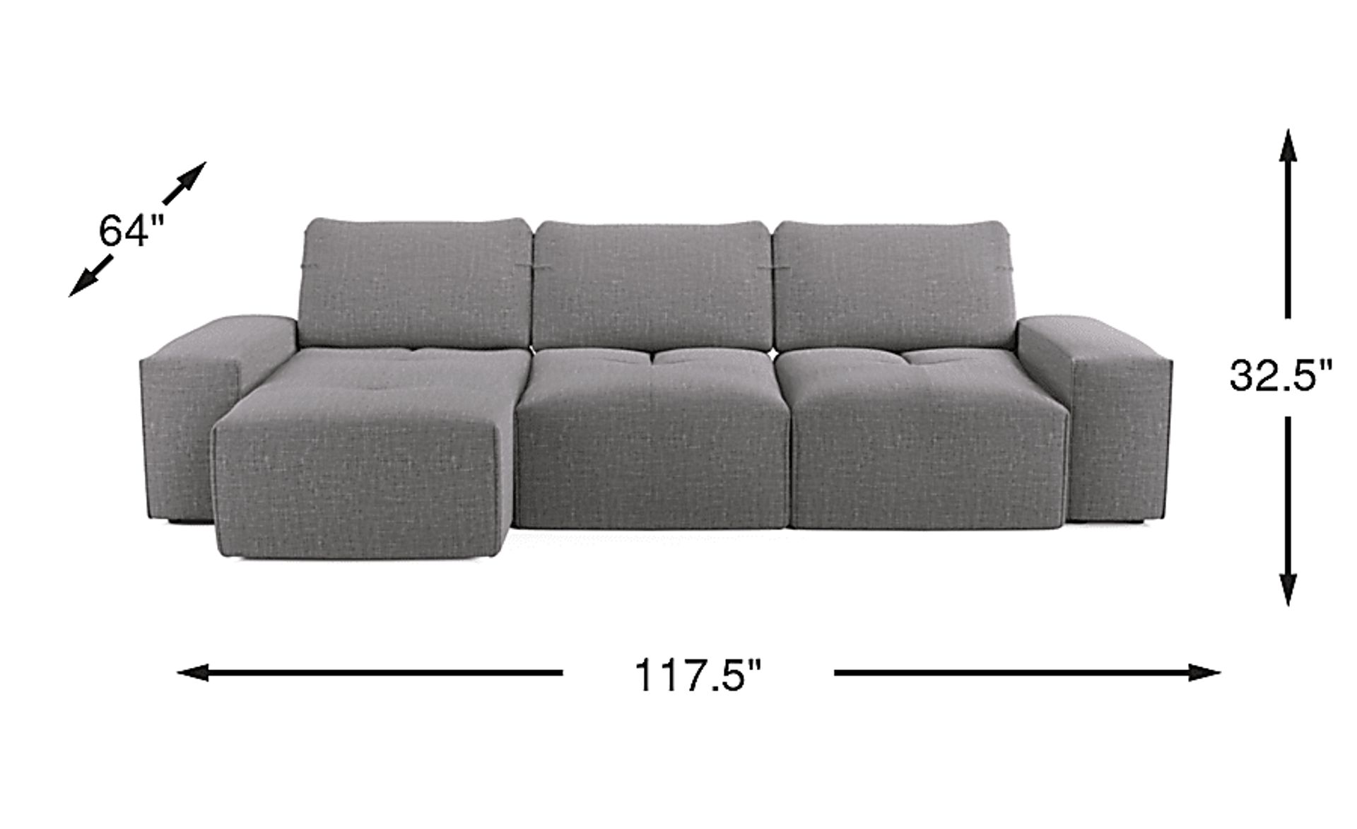 Dimension Image. Please refer to the Dimension Tab on this page for dimension details.