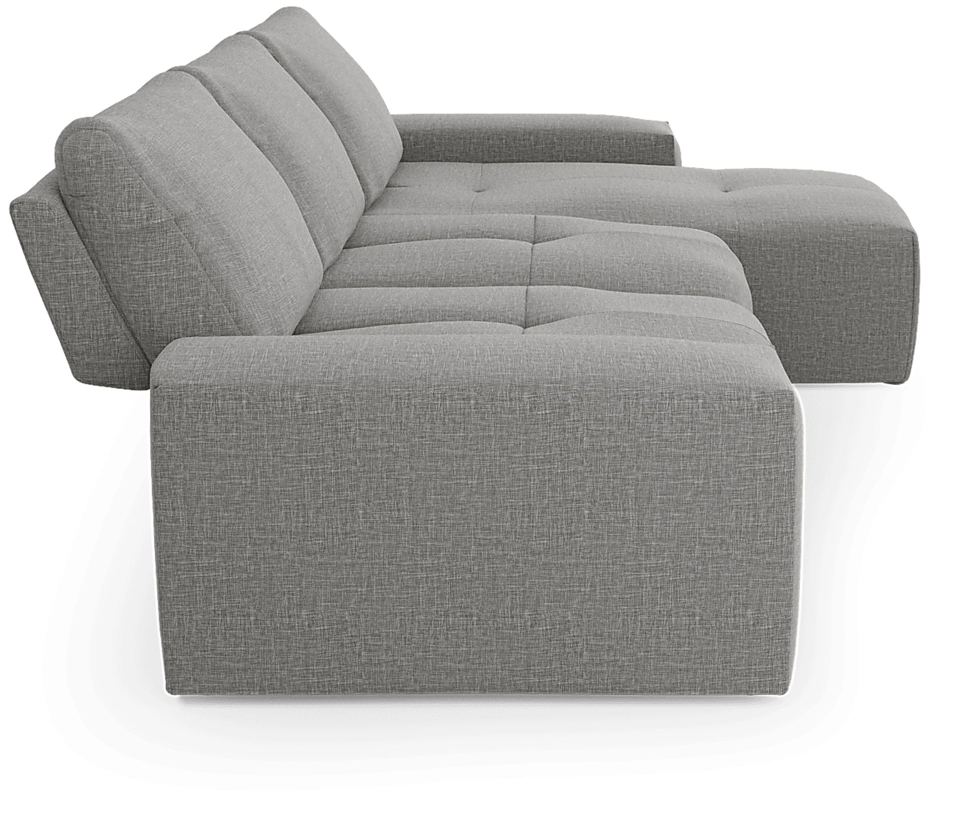 Laney Park Dark Gray 3 Pc Sectional - Image 5