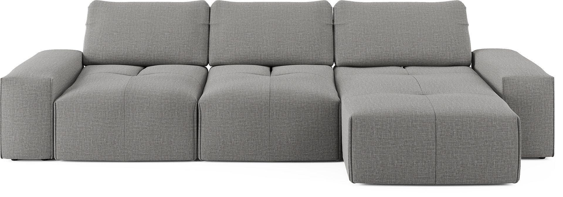 Laney Park Dark Gray 3 Pc Sectional - Image 1