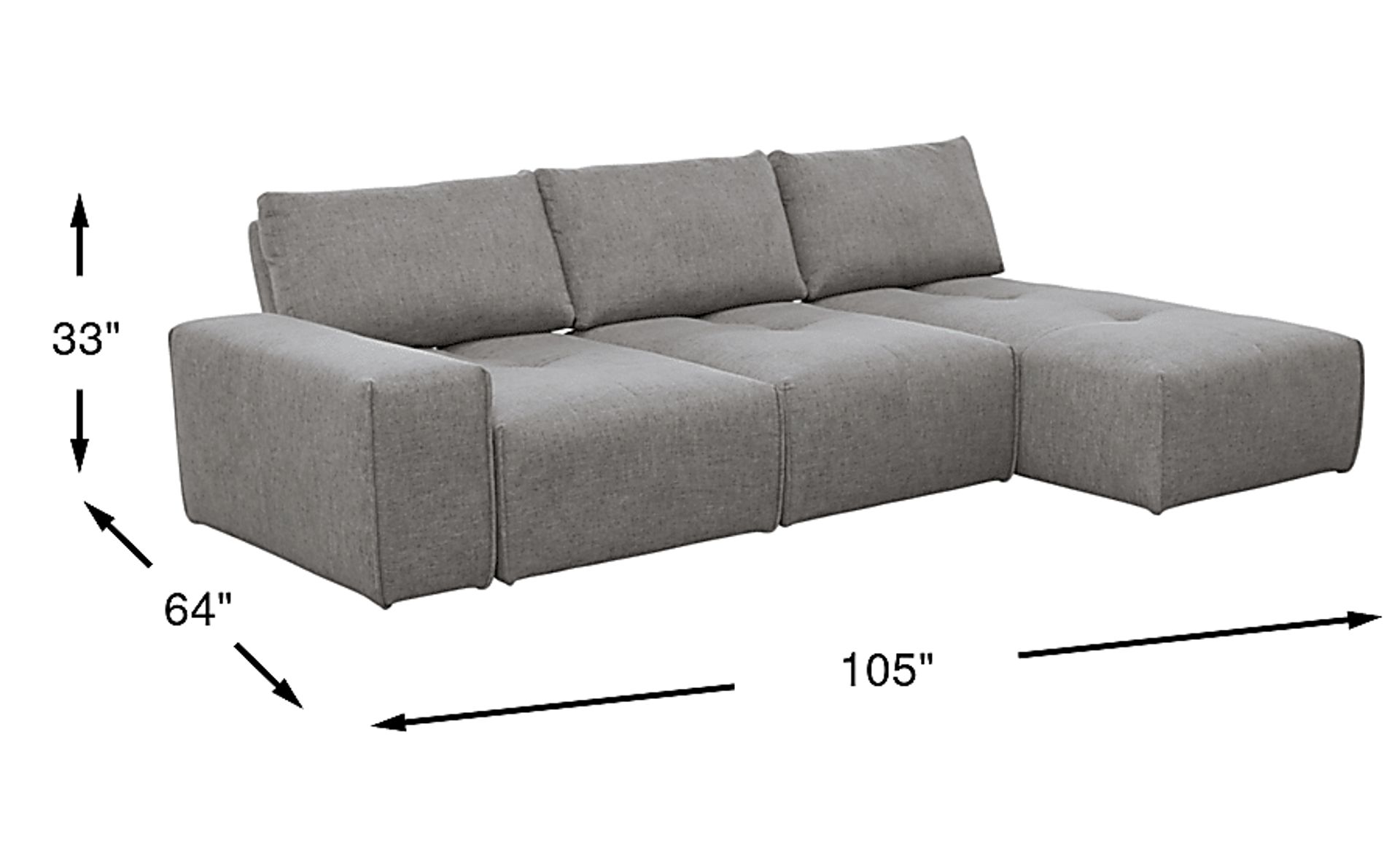 Dimension Image. Please refer to the Dimension Tab on this page for dimension details.