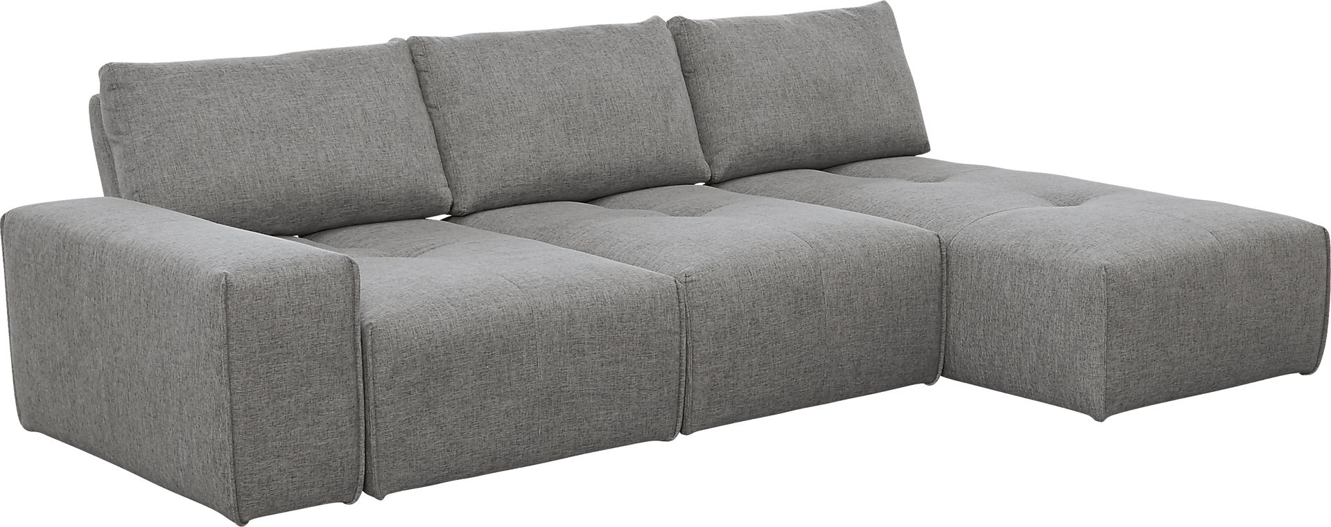Laney Park Dark Gray 4 Pc Sectional - Image 1