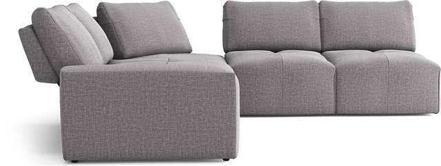Laney Park Dark Gray 5 Pc Sectional - Thumbnail - Image 4