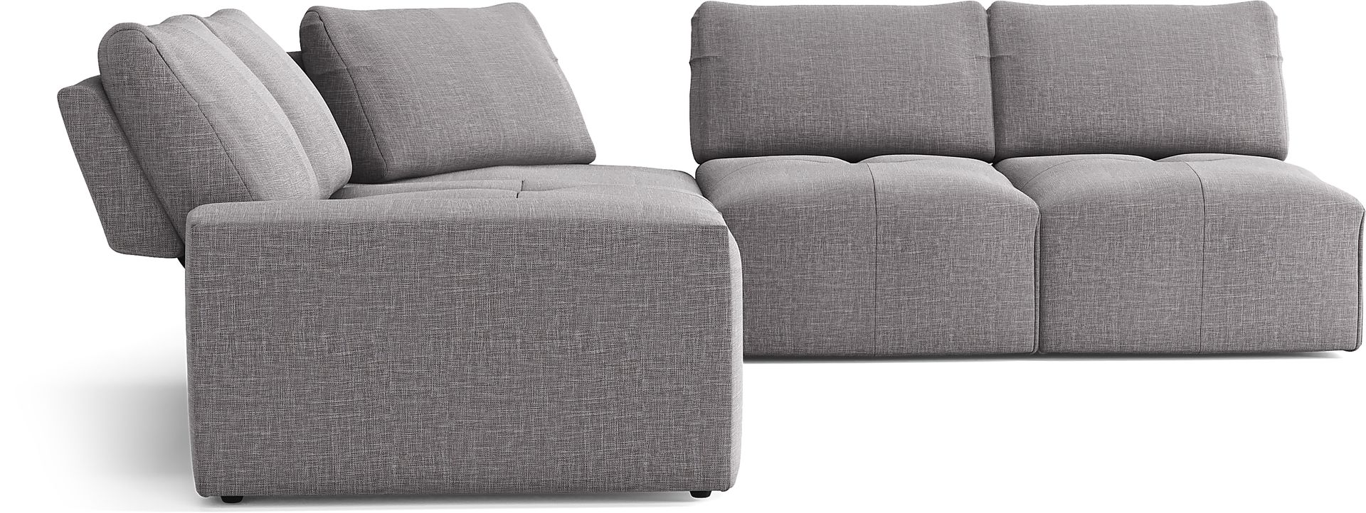 Laney Park Dark Gray 5 Pc Sectional - Image 4