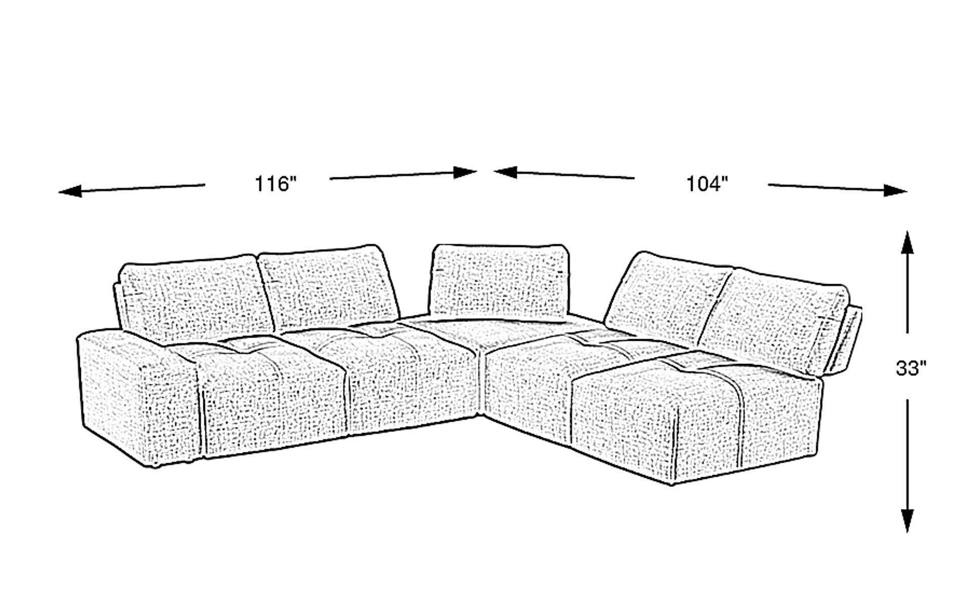 Dimension Image. Please refer to the Dimension Tab on this page for dimension details.