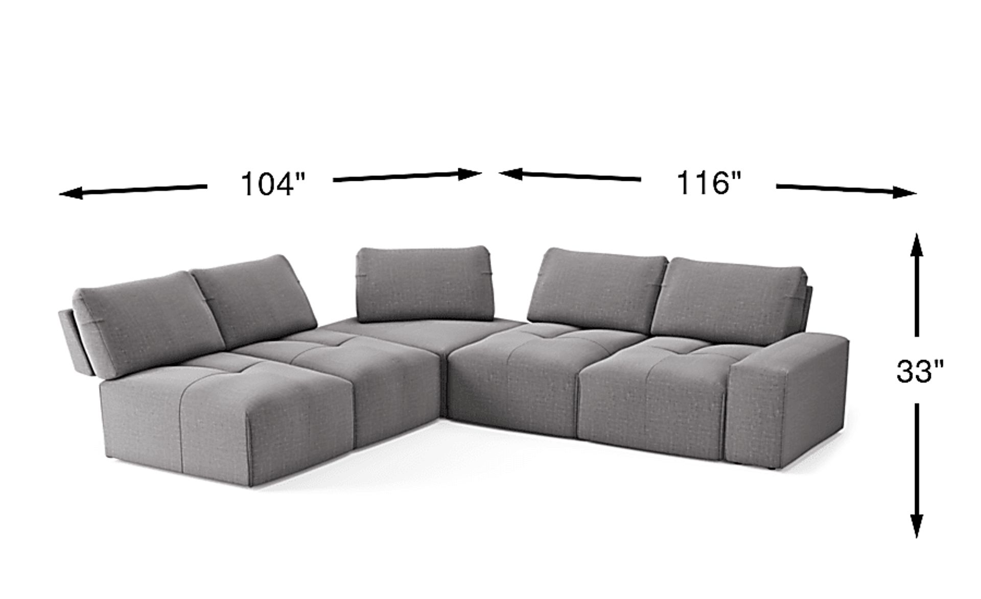 Dimension Image. Please refer to the Dimension Tab on this page for dimension details.