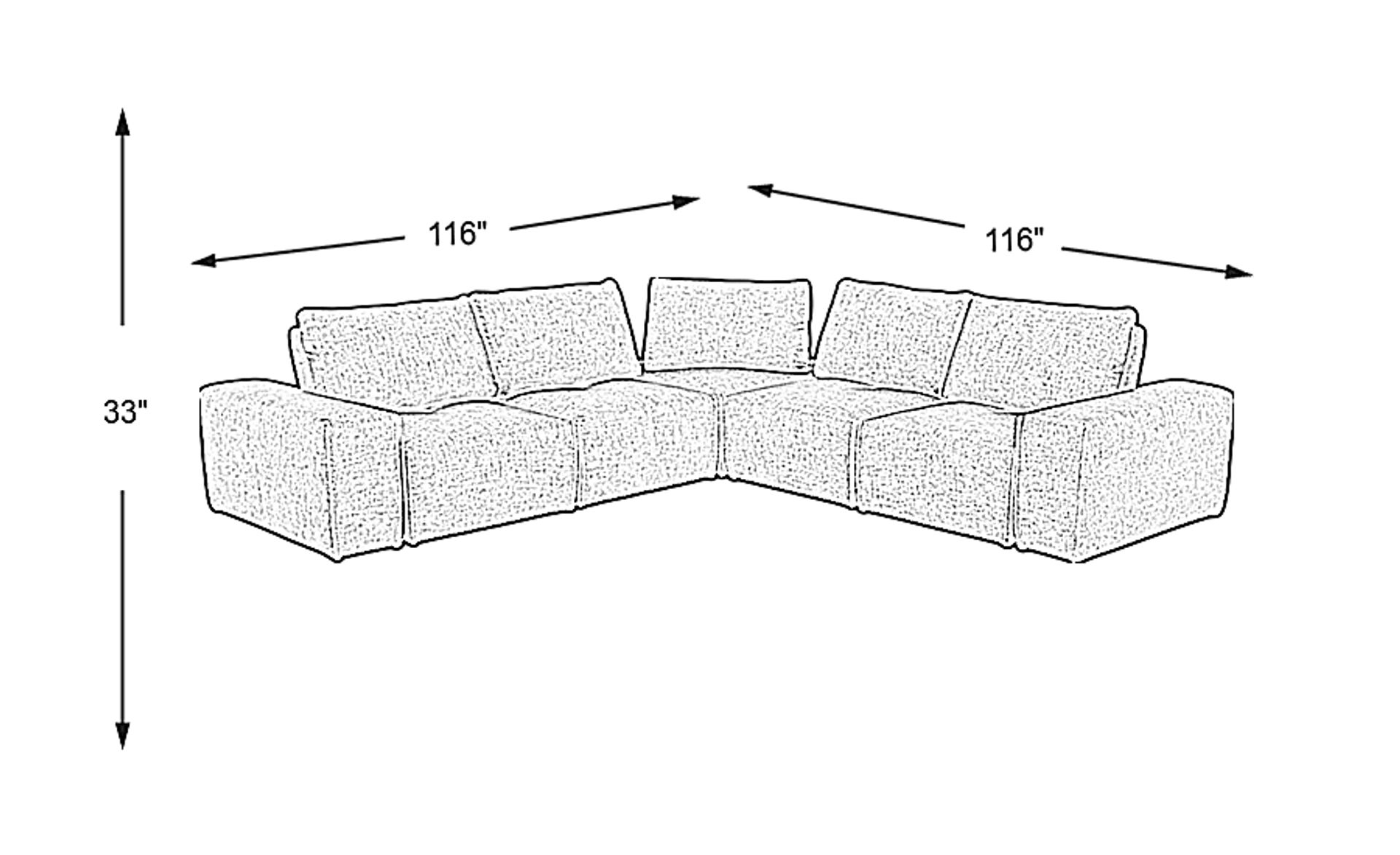 Dimension Image. Please refer to the Dimension Tab on this page for dimension details.