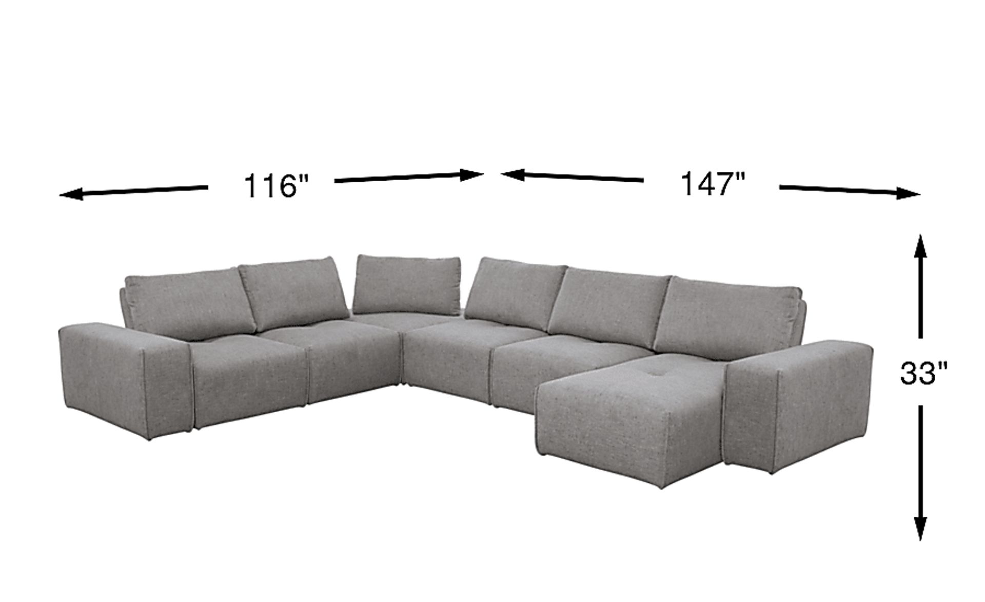 Dimension Image. Please refer to the Dimension Tab on this page for dimension details.