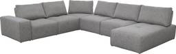 6 pc left arm chair sectional