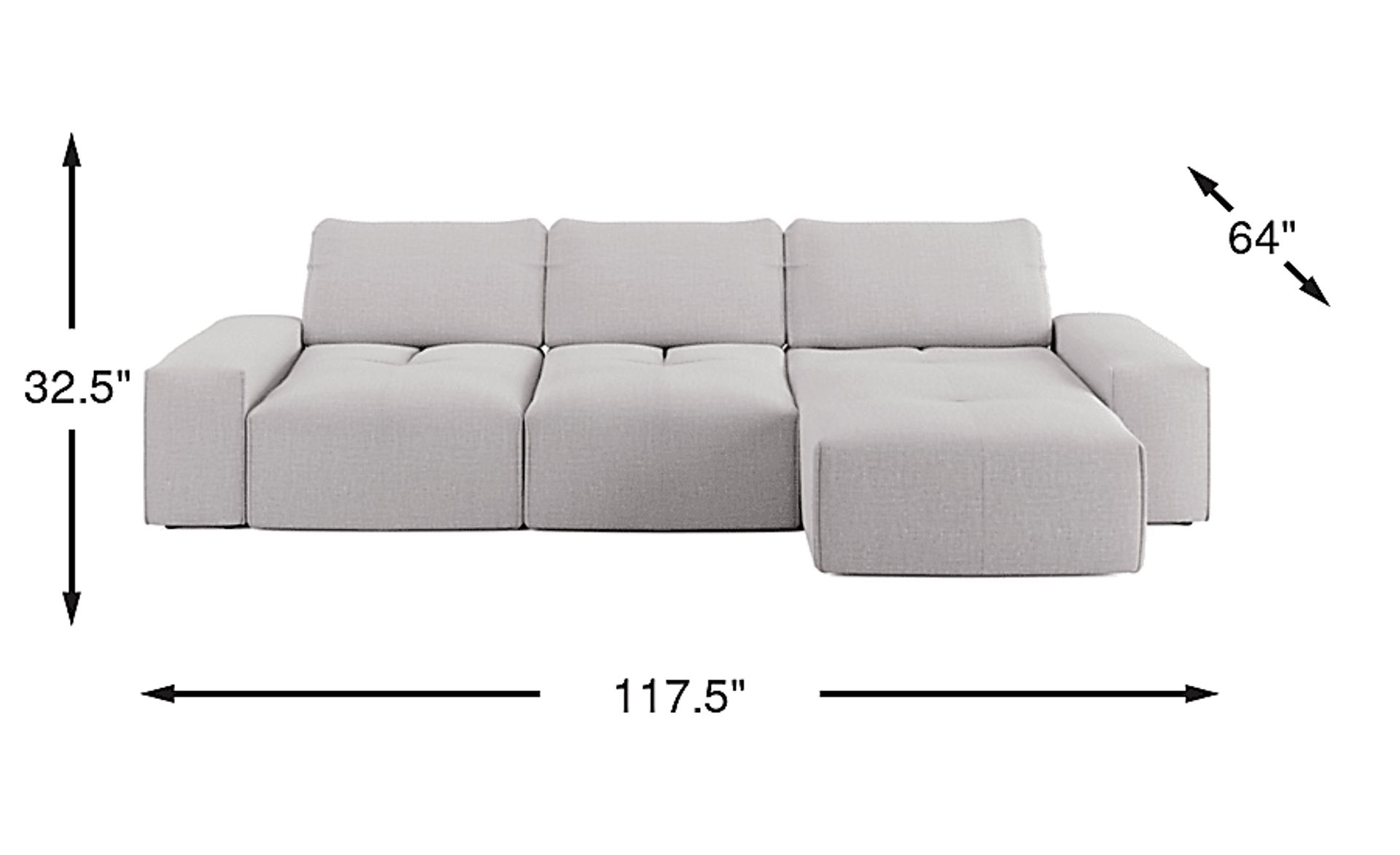 Dimension Image. Please refer to the Dimension Tab on this page for dimension details.