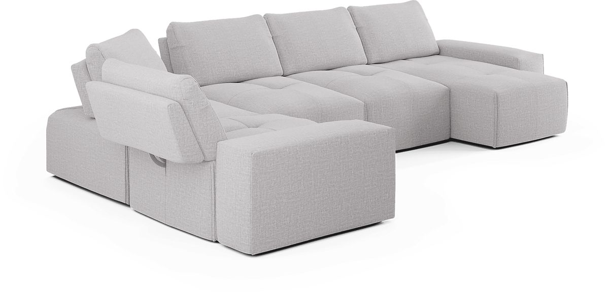 Laney Park Light Gray Sectional
