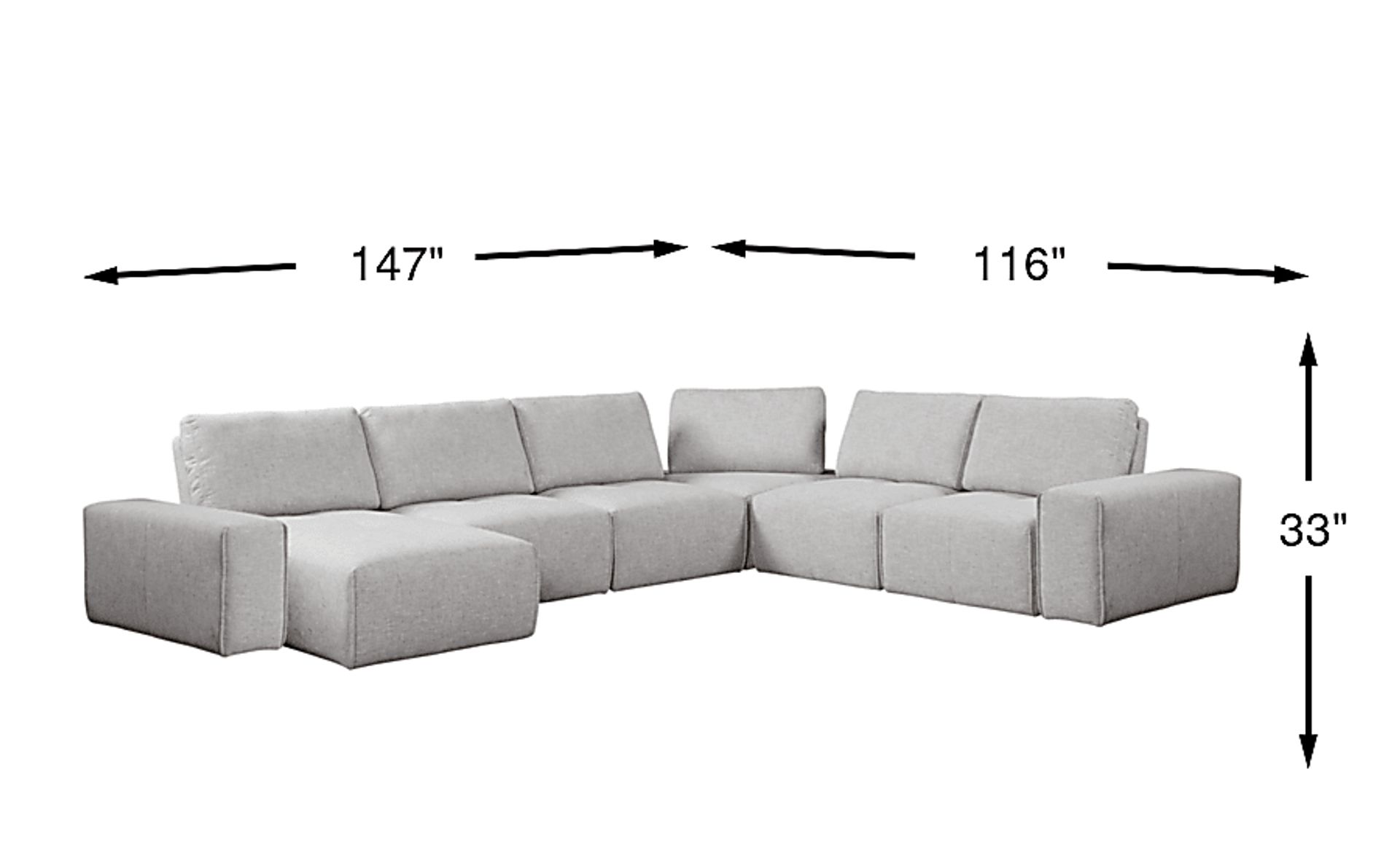 Dimension Image. Please refer to the Dimension Tab on this page for dimension details.