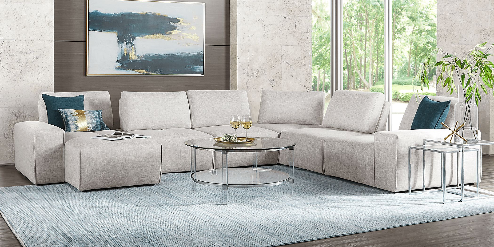 Sitemapcdatahttpautocellcare1comrooms To Go Laney Park Light Gray Sectional