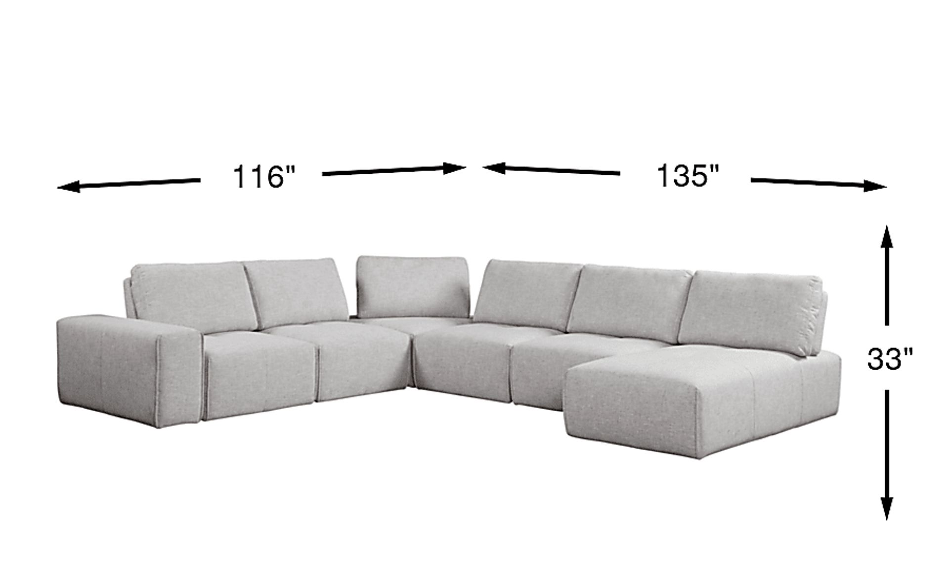 Dimension Image. Please refer to the Dimension Tab on this page for dimension details.