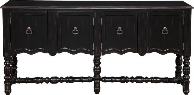 Lanez Lane Black Sideboard - Thumbnail - Image 3