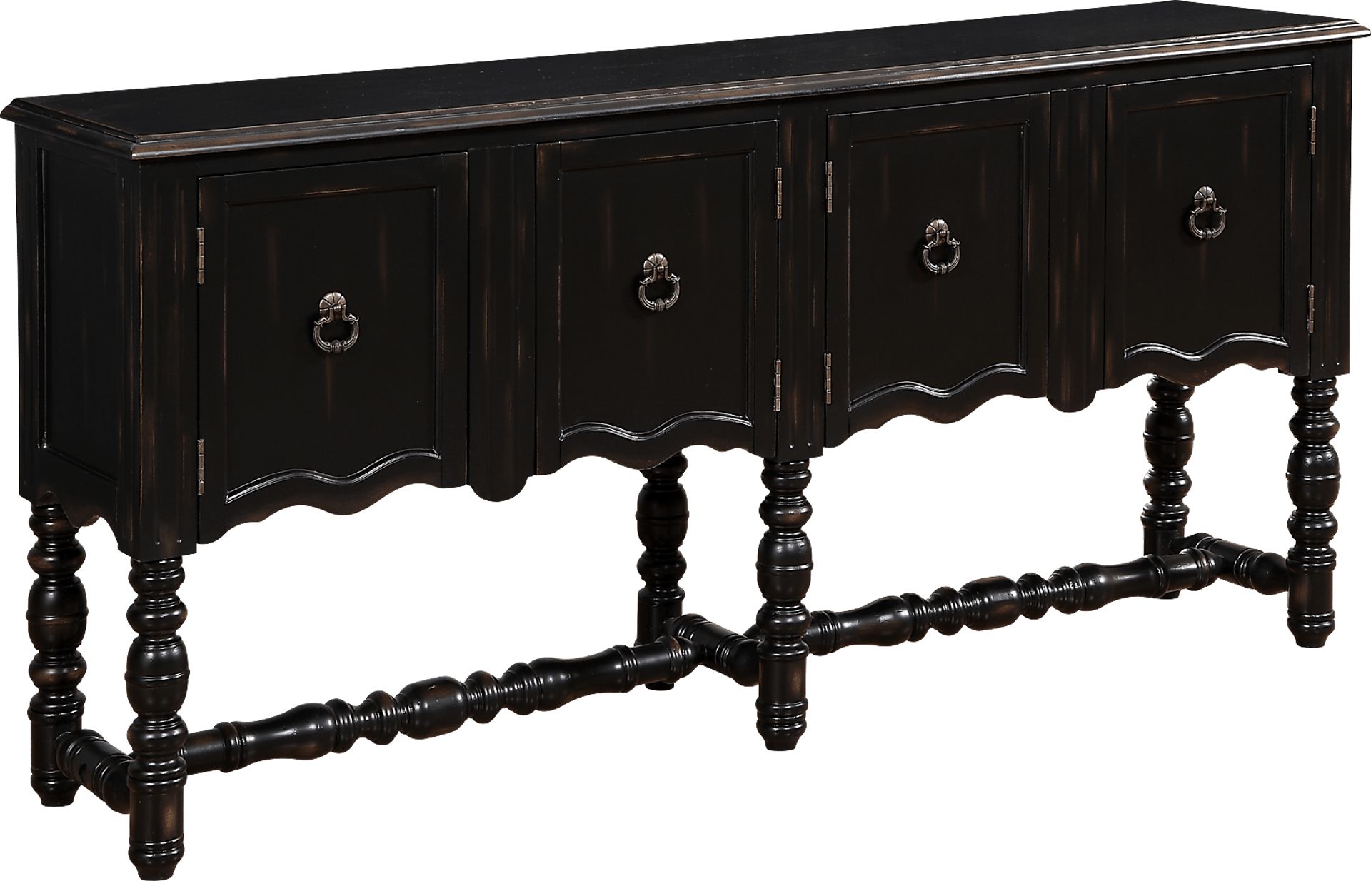 Lanez Lane Black Sideboard - Image 1