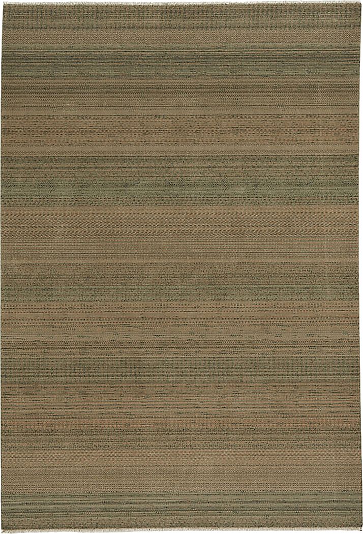 Langdare Green 5'3 x 7'10 Rug