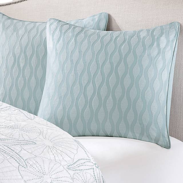 Langenburg Blue Euro Sham - Thumbnail - Image 2