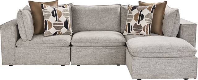 Langford Park Beige 4 Pc Sectional - Thumbnail - Image 1