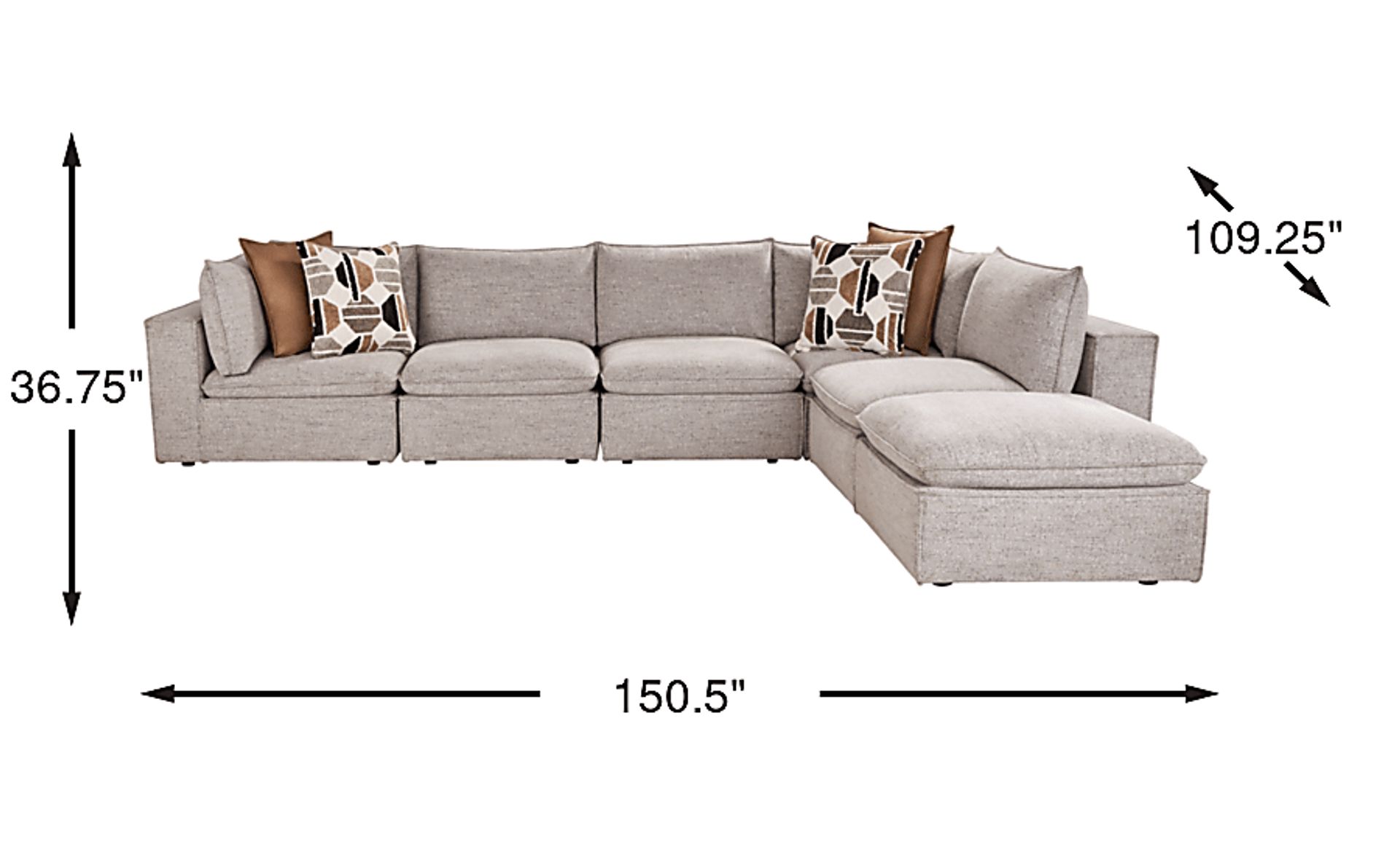 Dimension Image. Please refer to the Dimension Tab on this page for dimension details.