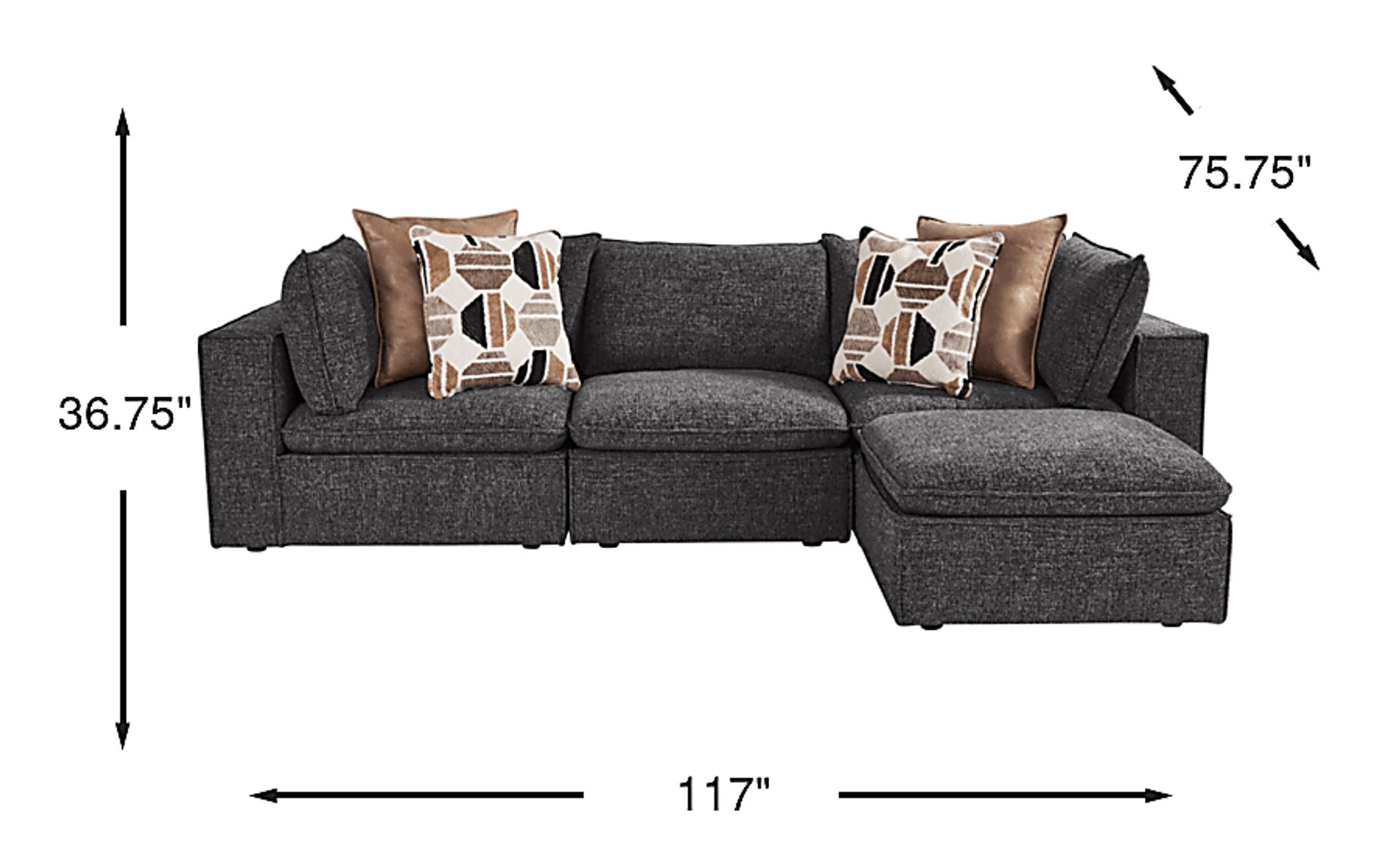 Dimension Image. Please refer to the Dimension Tab on this page for dimension details.