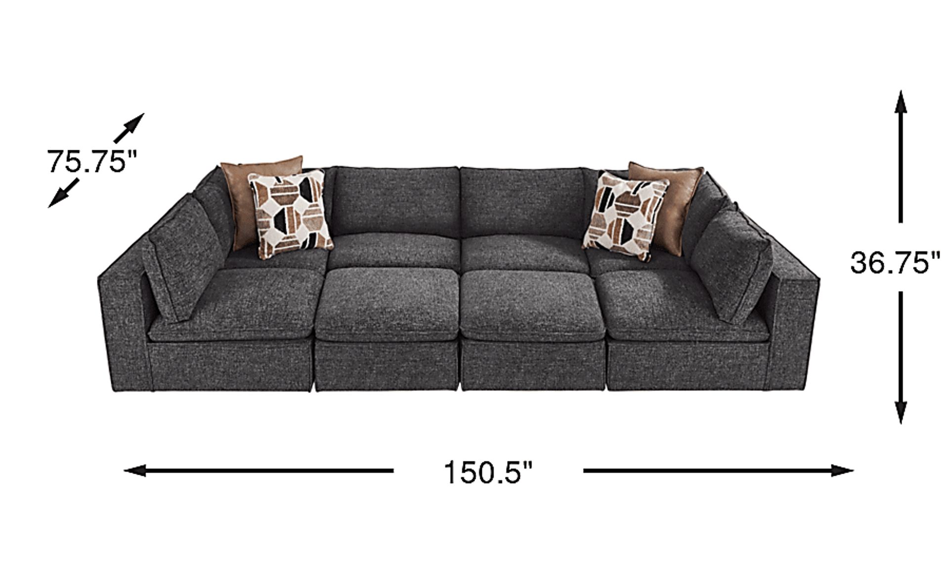 Dimension Image. Please refer to the Dimension Tab on this page for dimension details.